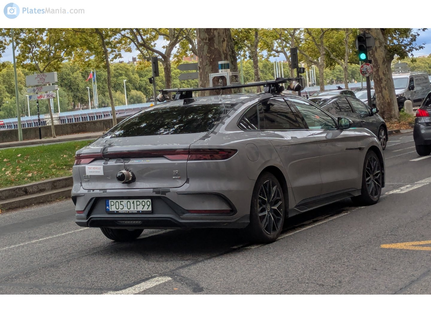 P05 01P99, BYD Han 1st gen EV, facelift, 2022–