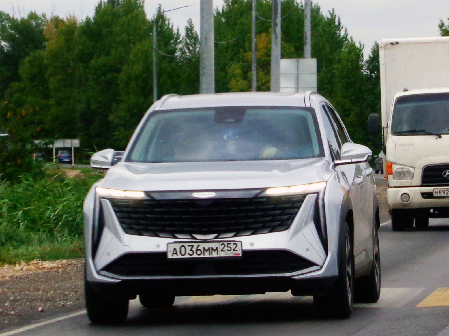 а 036 мм 252, Geely Boyue 2nd gen L (FX11), 2022–2025