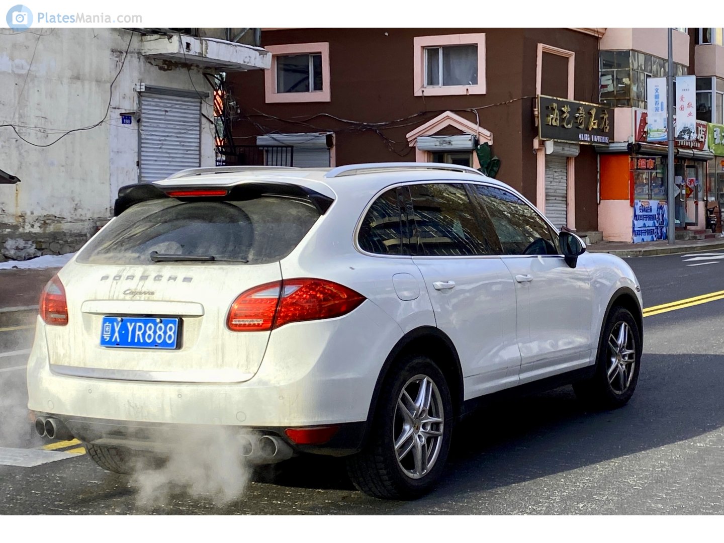 粤X·YR888, Porsche Cayenne 2nd gen (958; 92A), 2010–2014