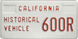 California, Historical (H/V XXXX)