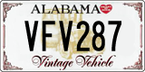Alabama, Vintage Vehicle (VAB123)