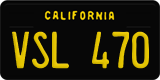 California, Passenger (ABC 123)