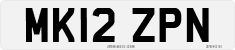 License plate of the United Kingdom, 2001 year system