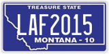 Montana, Vanity Plates