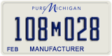 Michigan, Manufacturer (123m456)
