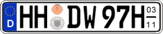 German license plate, Seasonal plates (Oldtimers)
