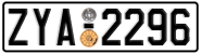 License plate of Greece, Cars