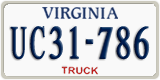 Virginia, Trucks (AB12-345)