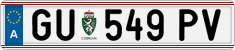 License plate of Austria, Regular plates