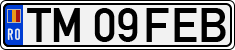License plate of Romania, Regular plates