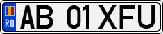 License plate of Romania, Regular plates