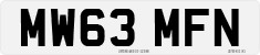 License plate of the United Kingdom, 2001 year system