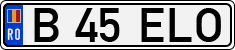 License plate of Romania, Regular plates
