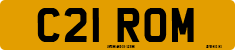 License plate of the United Kingdom, 1983 year system