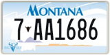 Montana, 1-AB1234 / 10-AB123