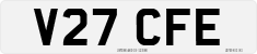 License plate of the United Kingdom, 1983 year system