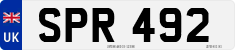 License plate of the United Kingdom, 1932 year system