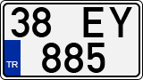 License plate of Turkey, Regular plates