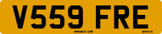 License plate of the United Kingdom, 1983 year system