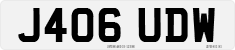 License plate of the United Kingdom, 1983 year system