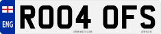 License plate of the United Kingdom, 2001 year system