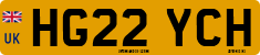 License plate of the United Kingdom, 2001 year system