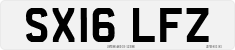 License plate of the United Kingdom, 2001 year system