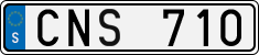 License plate of Sweden, Regular plates