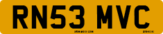 License plate of the United Kingdom, 2001 year system
