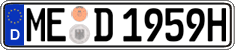 German license plate, Plates for oldtimers (type 