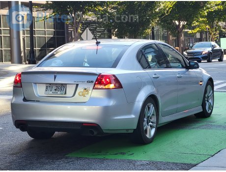 BTU 7697, Pontiac G8