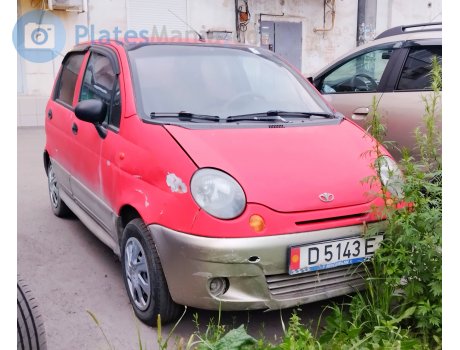 D 5143 E, Daewoo Matiz