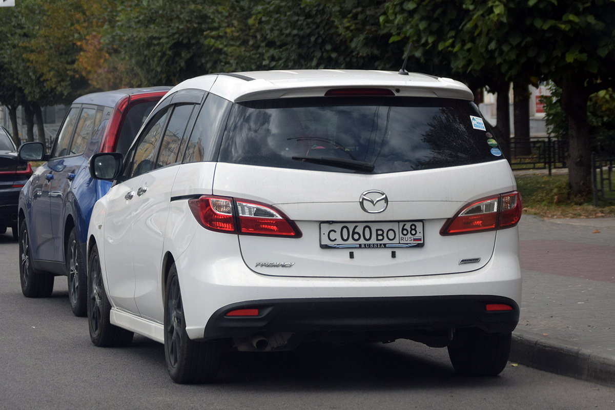 с 060 во 68, Mazda Premacy 3rd gen (CW; JP-market), 2010–2018