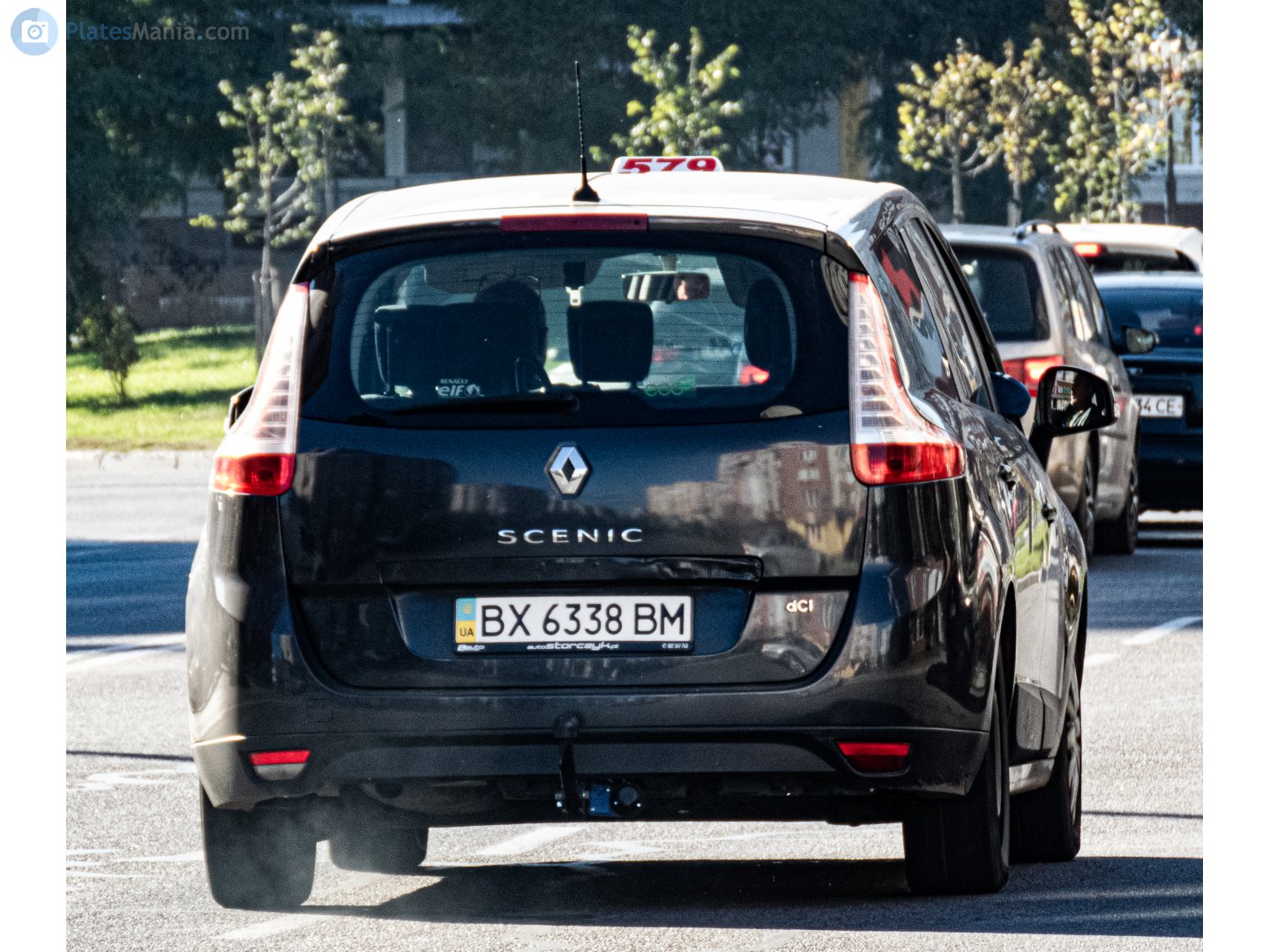 BX 6338 BM, Renault Scénic 