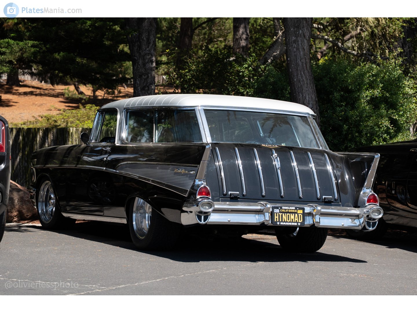HTNOMAD, Chevrolet Nomad 1st gen 1957 (2429-1064; A-body), 2nd facelift, 1956–1957