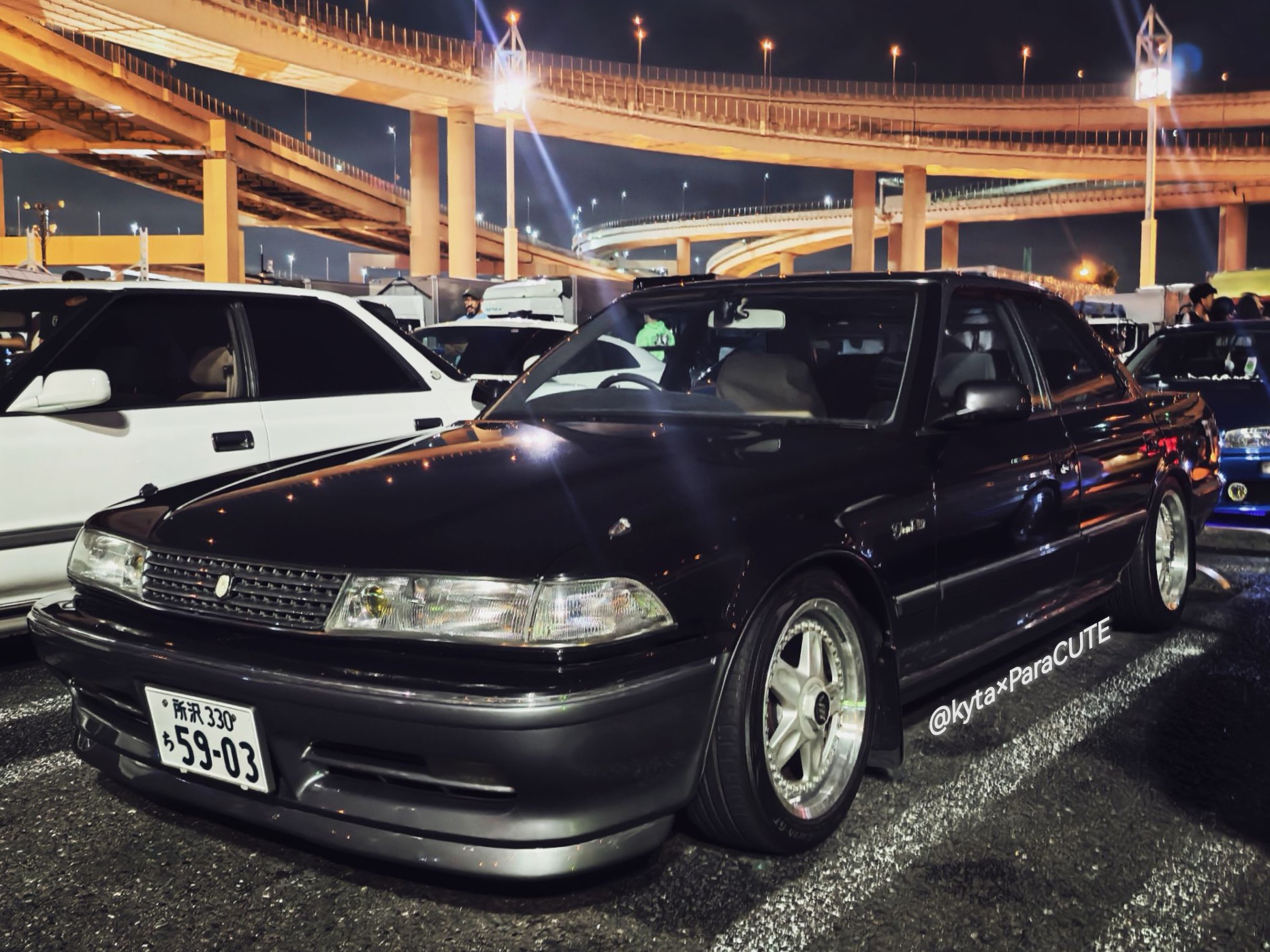 所沢 330 ち 5903, Toyota Mark II 6th gen Hardtop (X80), 1988–1992