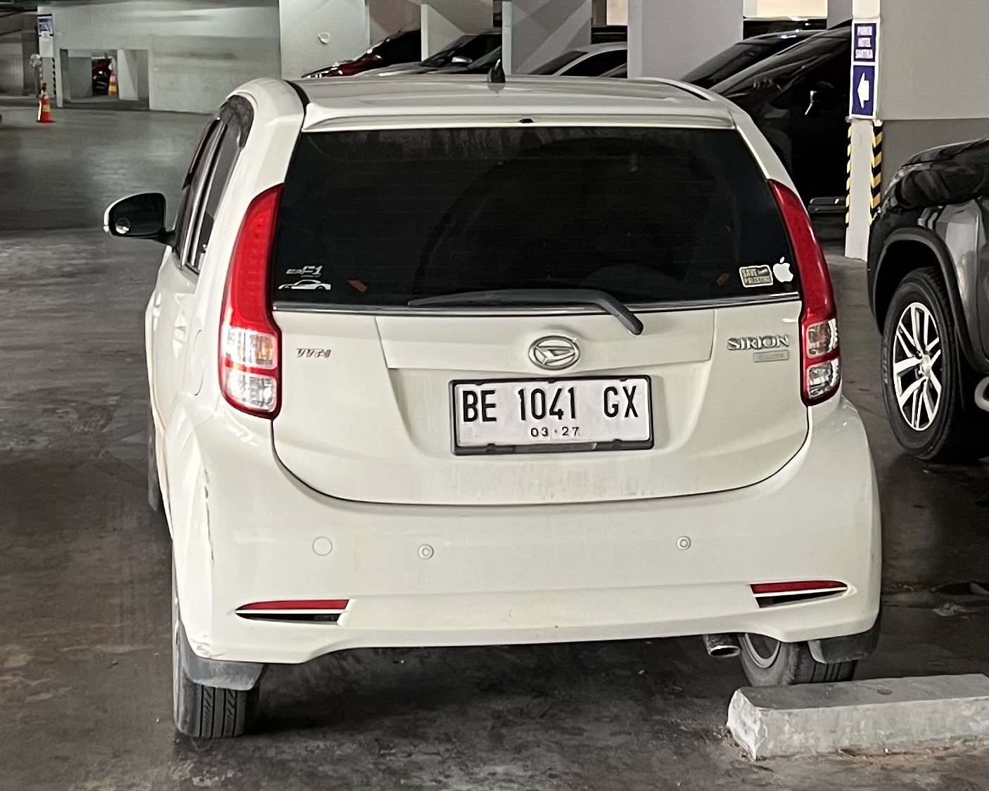 BE 1041 GX, Daihatsu Sirion 3rd gen (M600; ID-market), 2011–2015