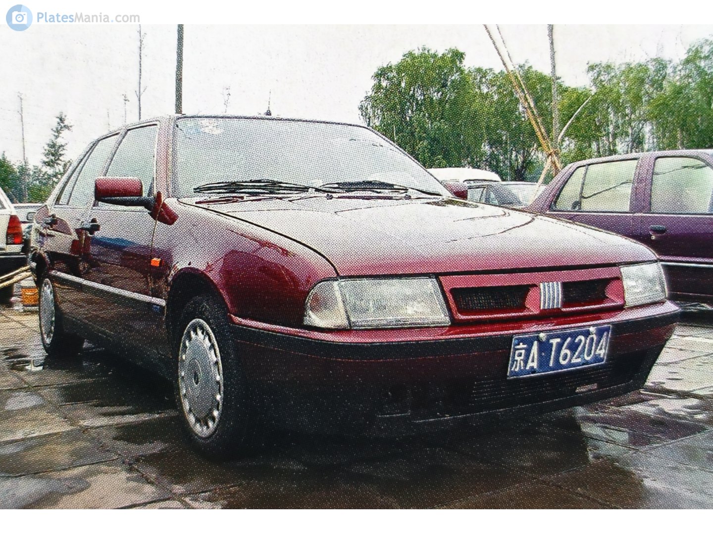 京A·T6204, FIAT Croma 1st gen (154), facelift, 1991–1996