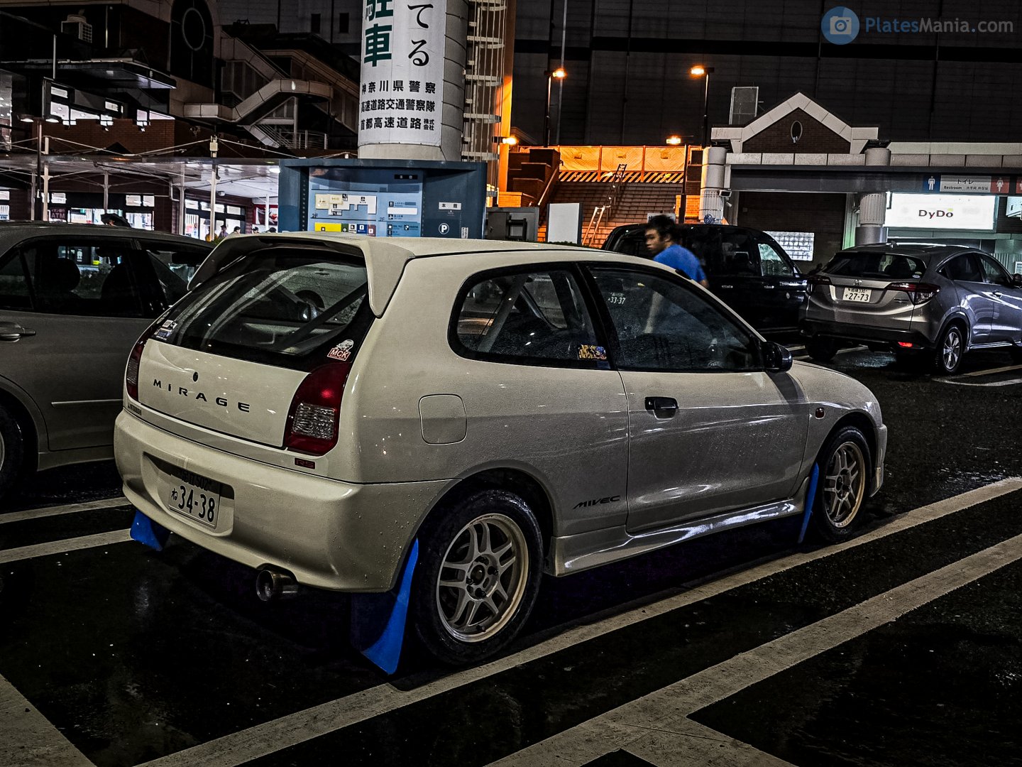 足立 502 ね 3438, Mitsubishi Mirage 5th gen 3-door Hatch (CJ), 1995–2003