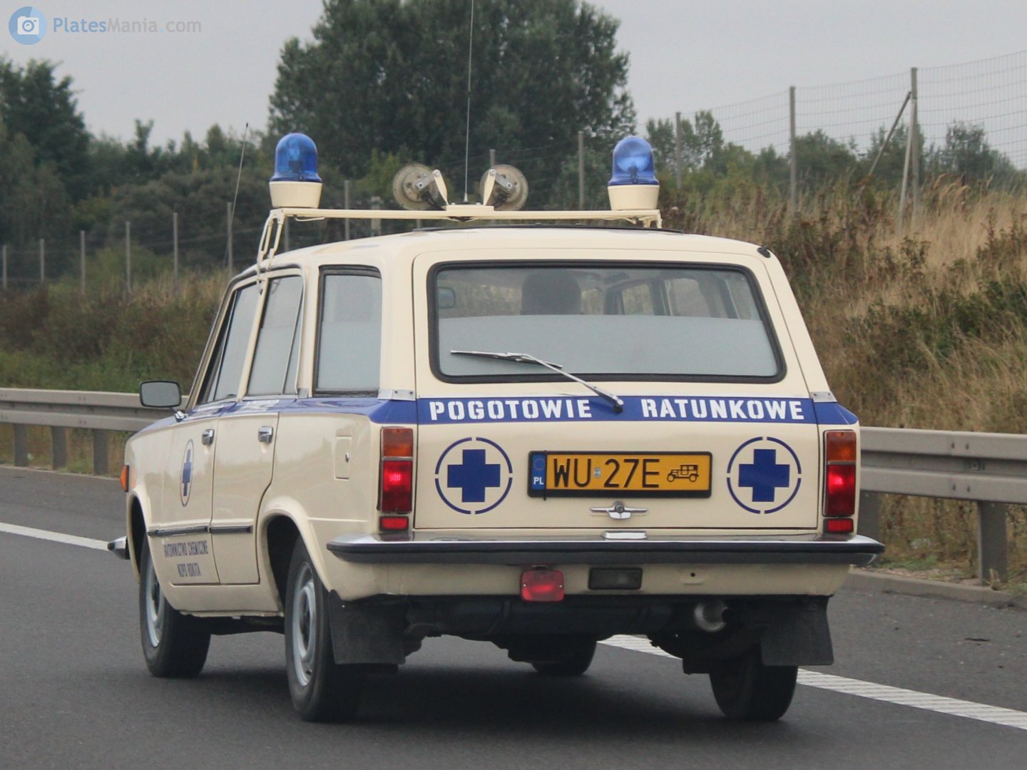 WU 27E, FSO 125p 1st gen Wagon, 1983–1991