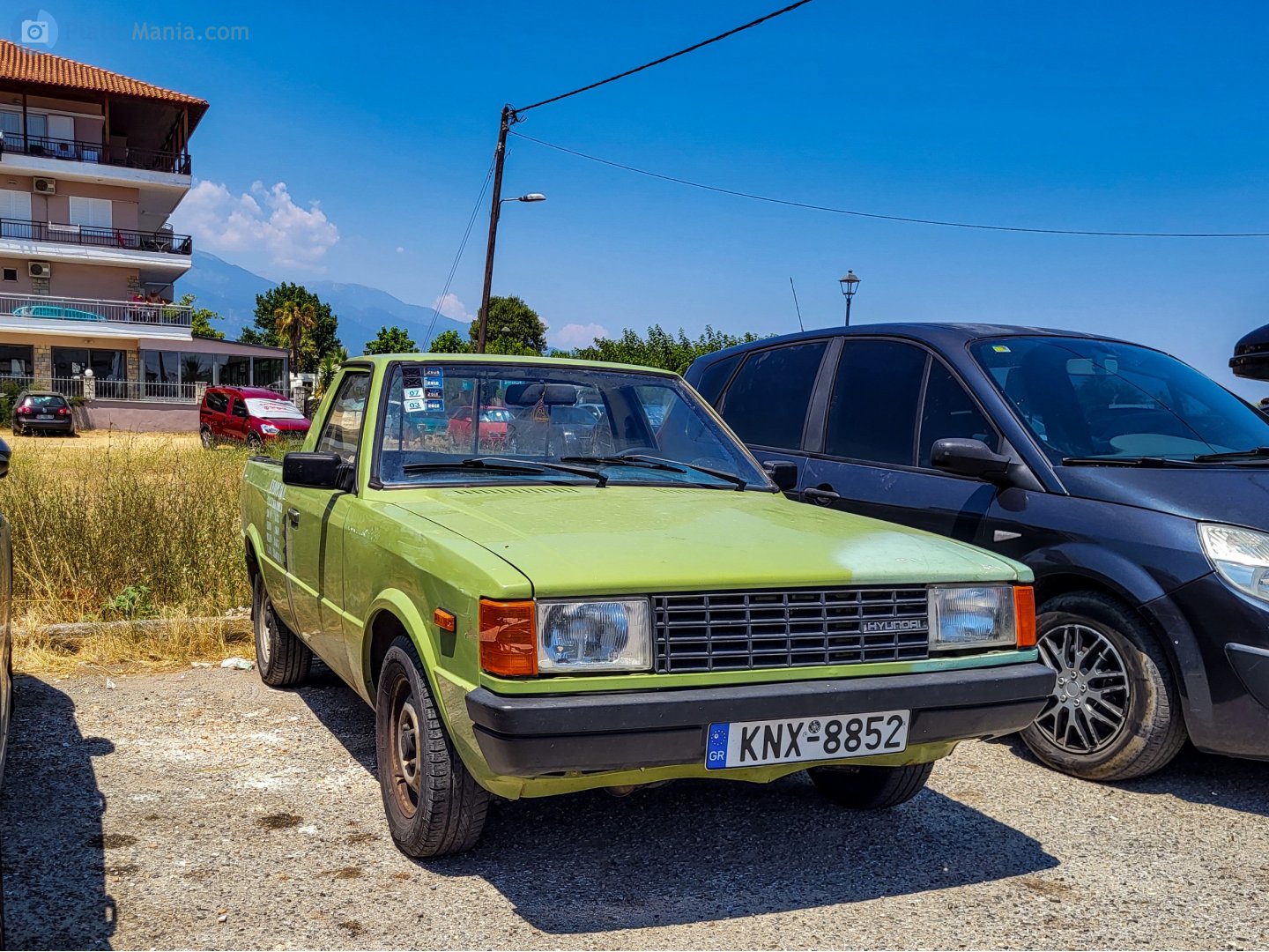 KNX-8852, Hyundai Pony 2nd gen Pickup (110), 1982–1990