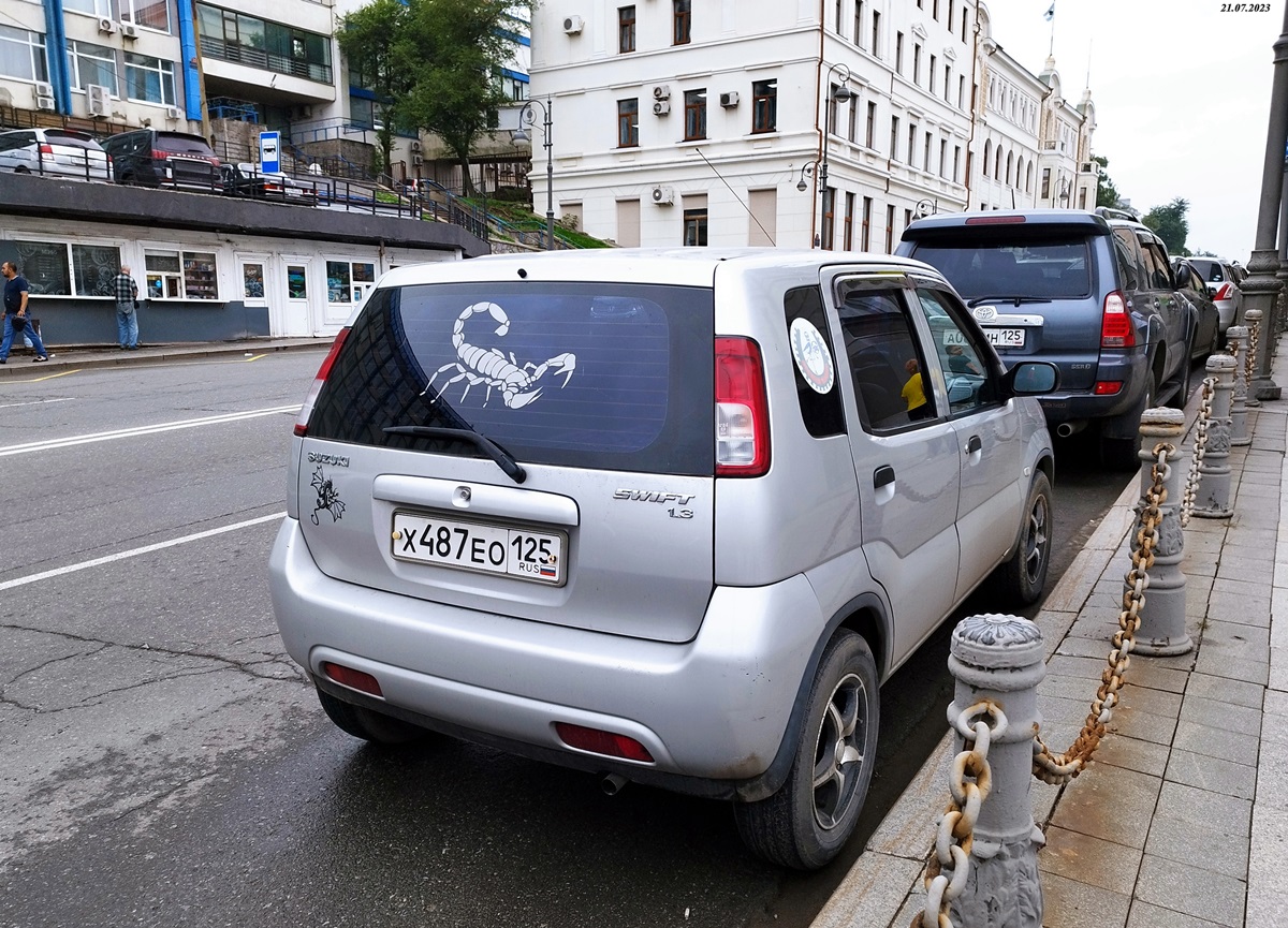 х 487 ео 125, Suzuki Swift 4th gen 5-door Hatch (HT51S/HT81S; JP-market), 2000–2006