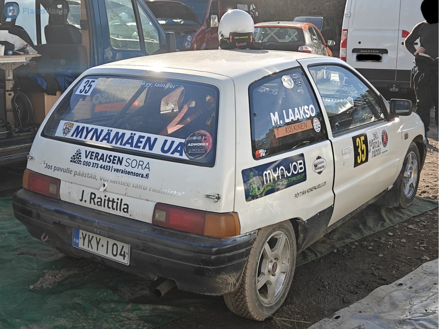 YKY-104, Daihatsu Charade 3rd gen 3-door Hatch (G100), 1987–1994