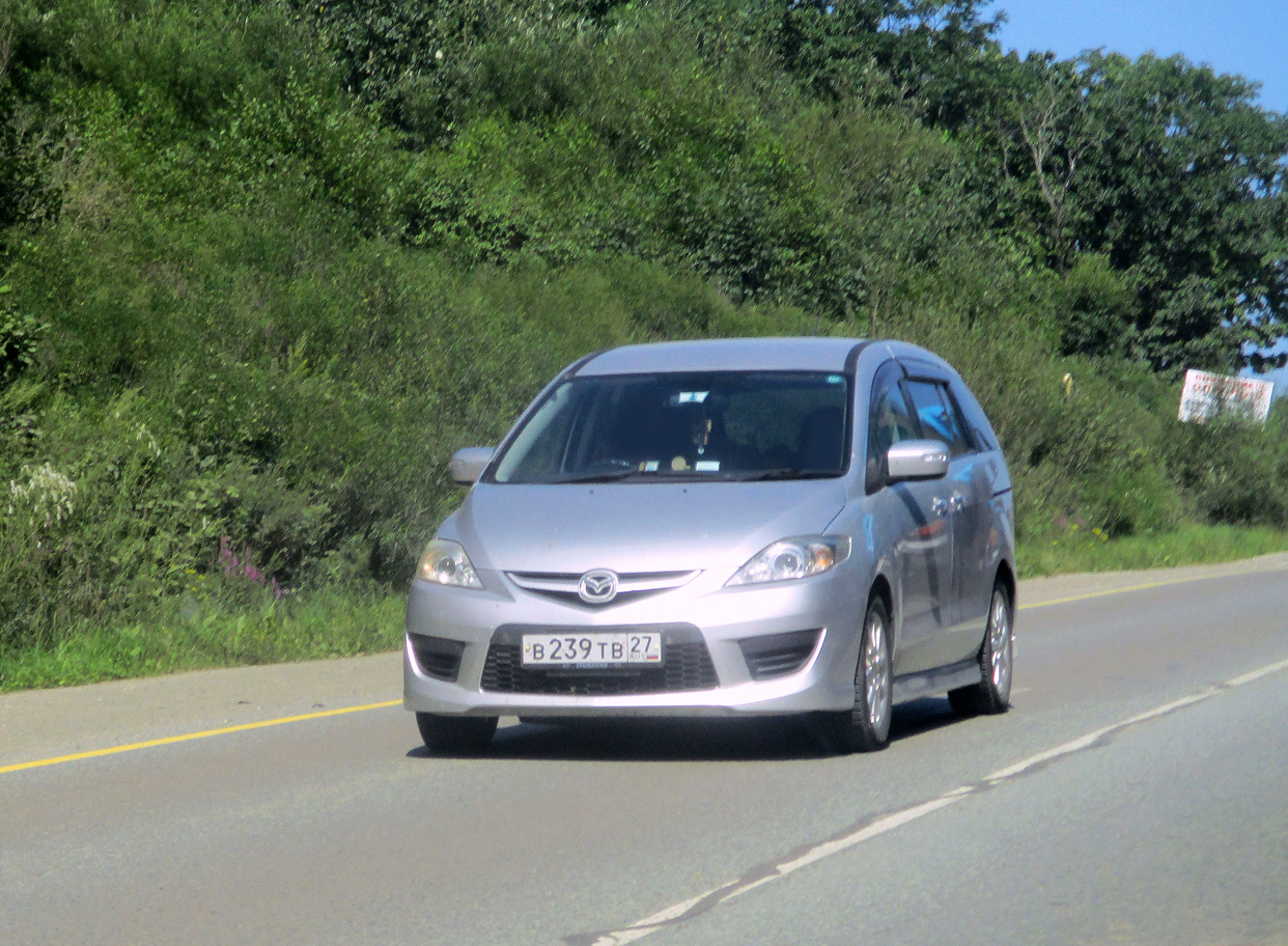 в 239 тв 27, Mazda Premacy 2nd gen (CR; JP-market), 2005–2010