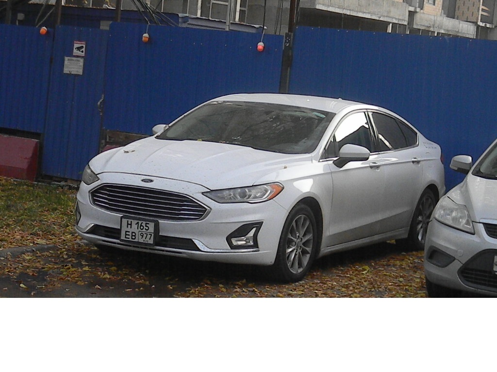 н 165 ев 977, Ford Fusion 2nd gen (CD391), facelift, 2016–2020