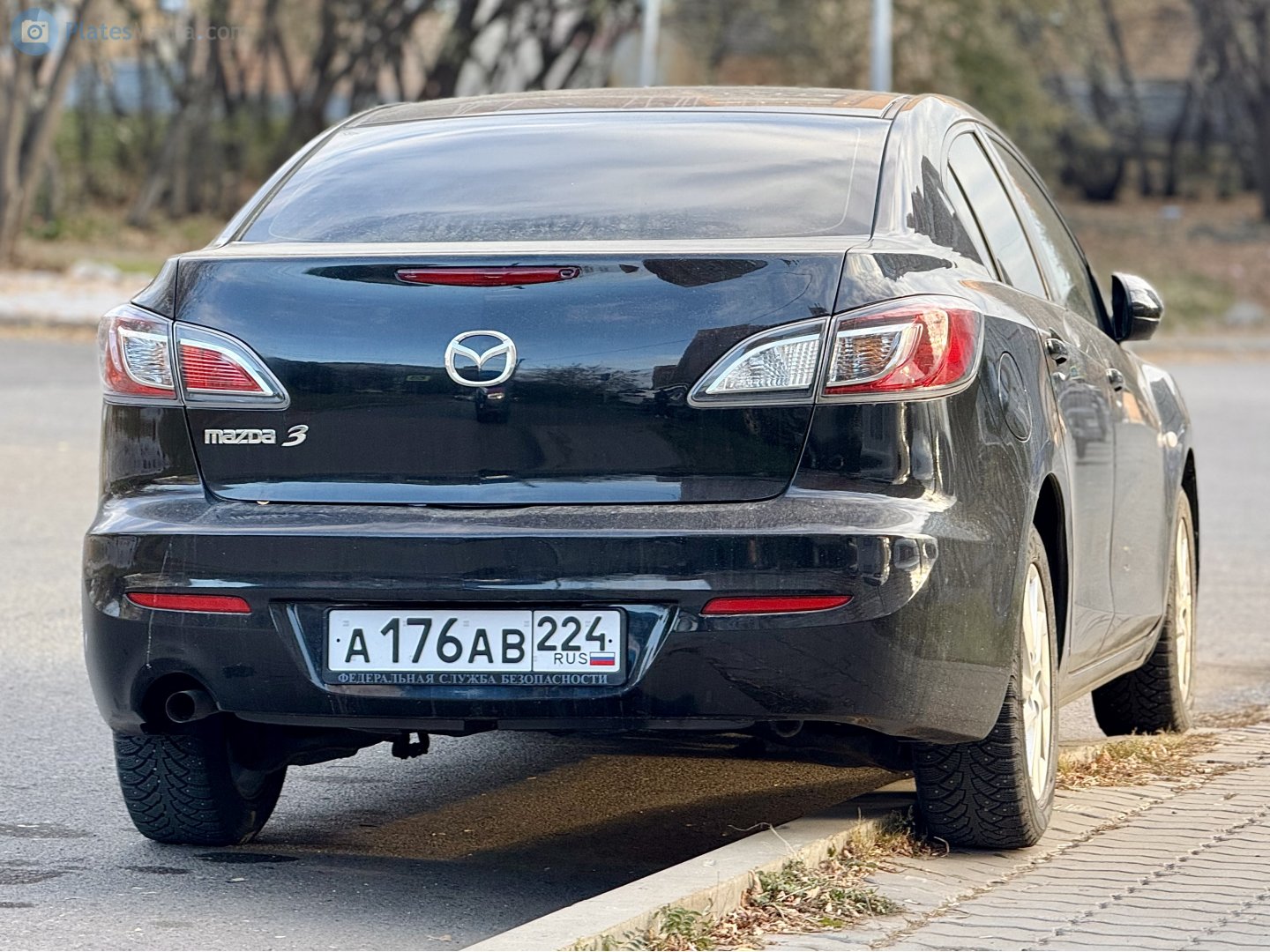 а 176 ав 224, Mazda 3 2nd gen Sedan (BL), 2009–2013