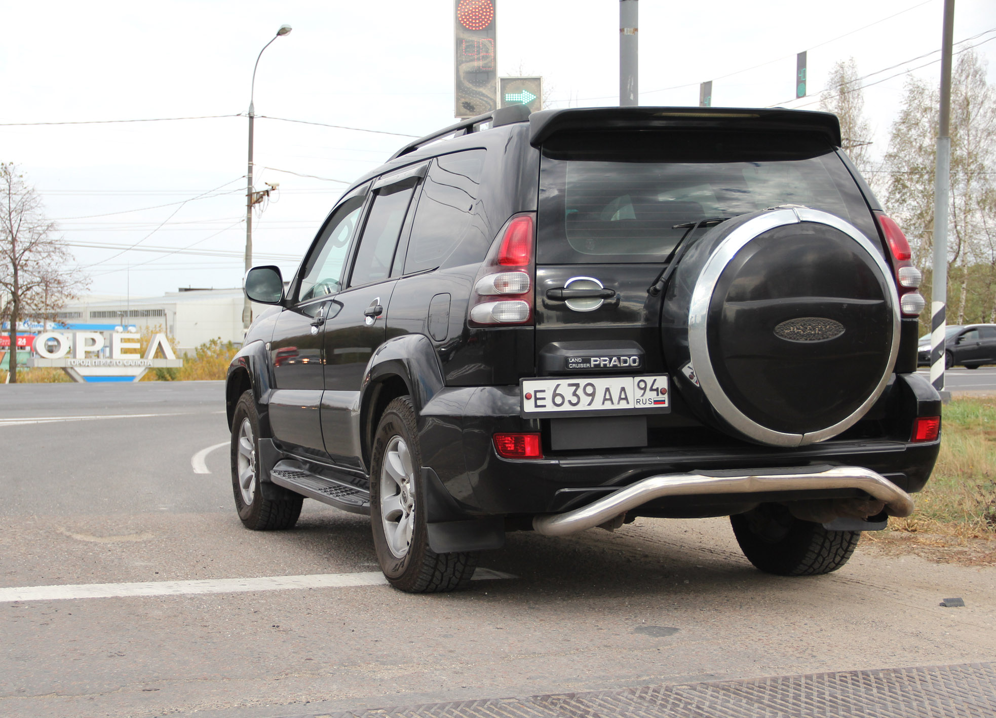 е 639 аа 94, Toyota Land Cruiser Prado 3rd gen 5-door SUV (J120), 2002–2009