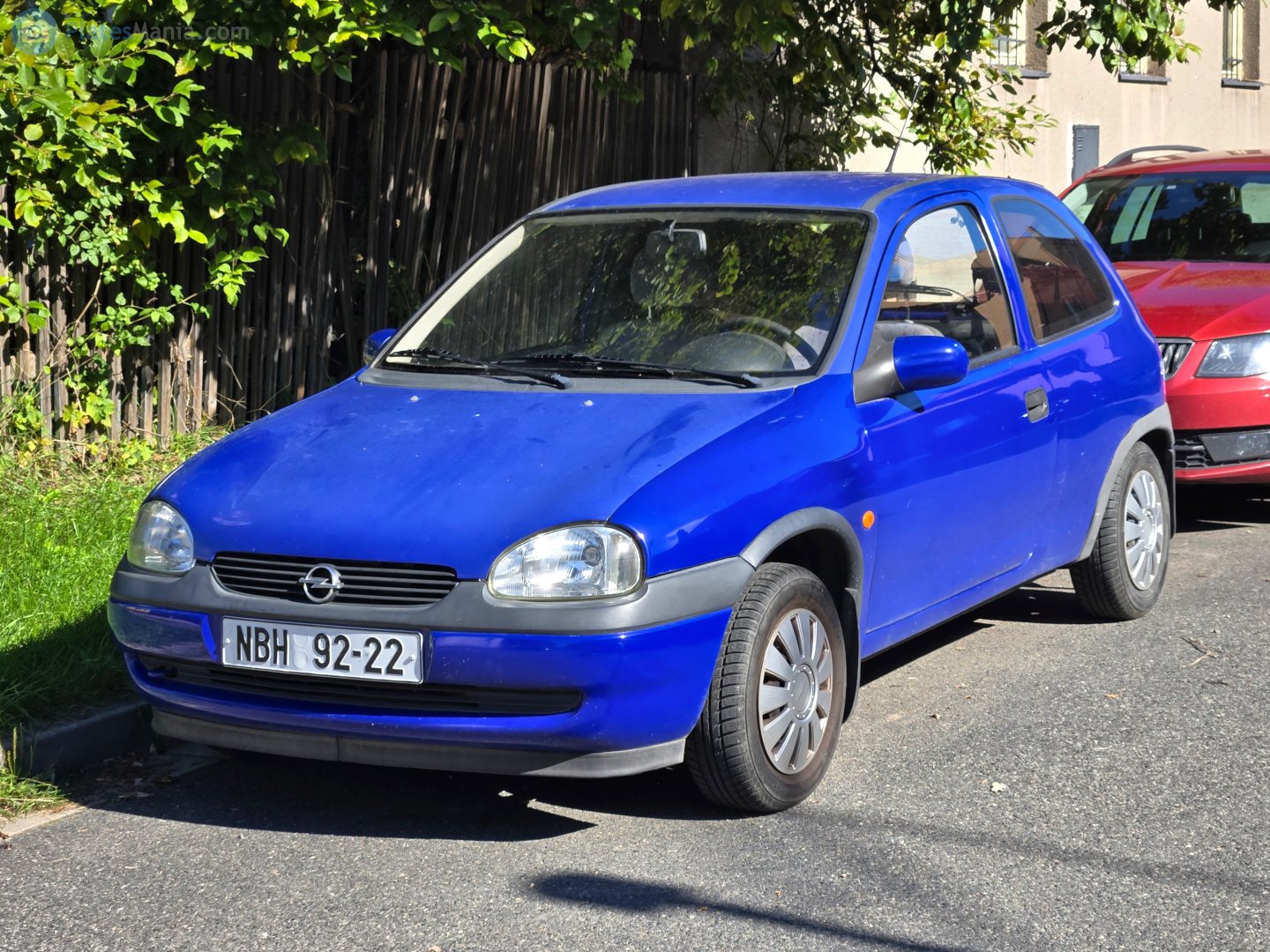 NBH 92-22, Opel Corsa 2nd gen (Lite) 3-door Hatch (B; S93), 1993–2000 (–2007 for ZA-market)