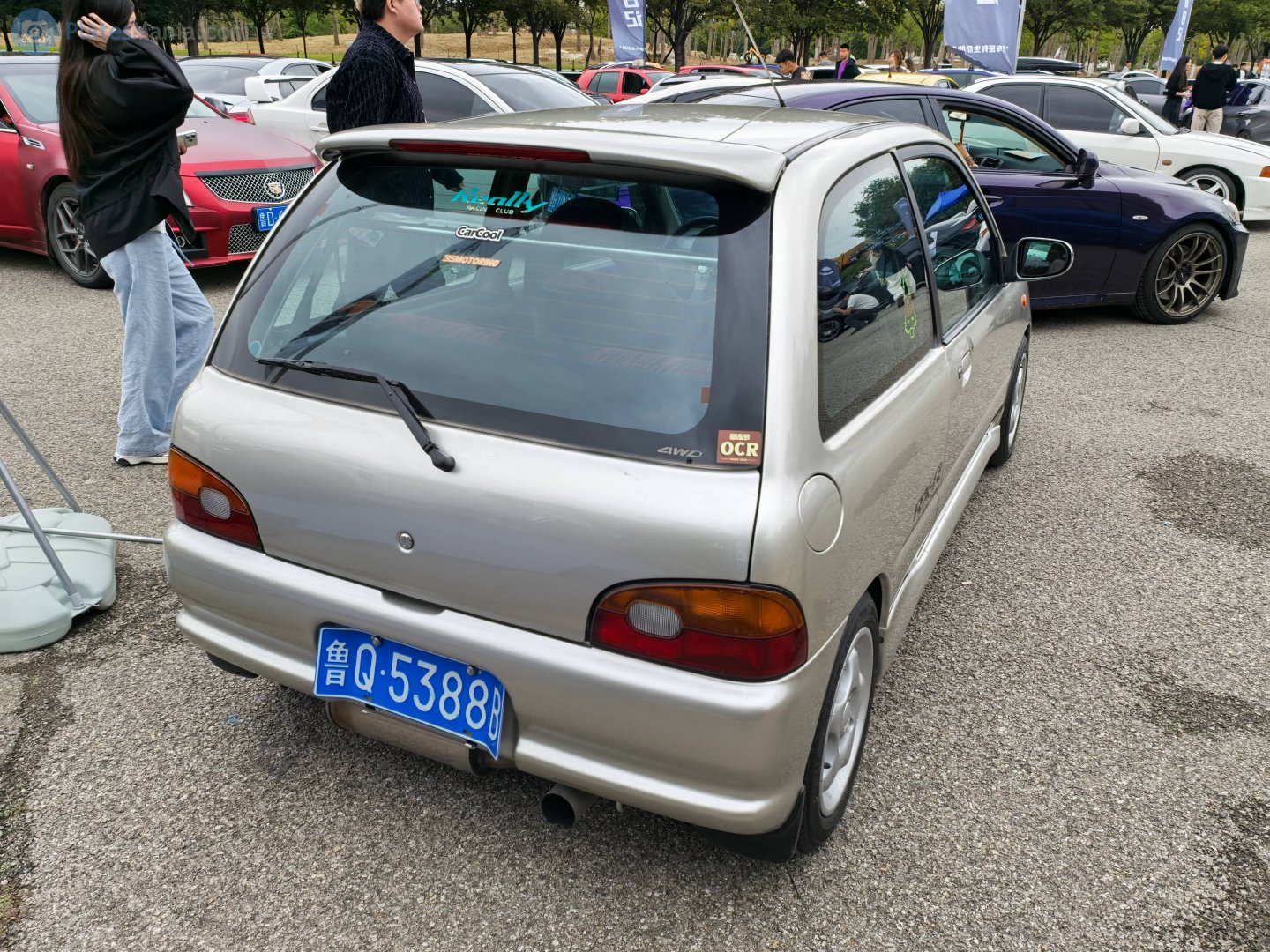 鲁Q·5388B, Subaru Vivio 1st gen 3-door Hatch (KK), 1992–1998