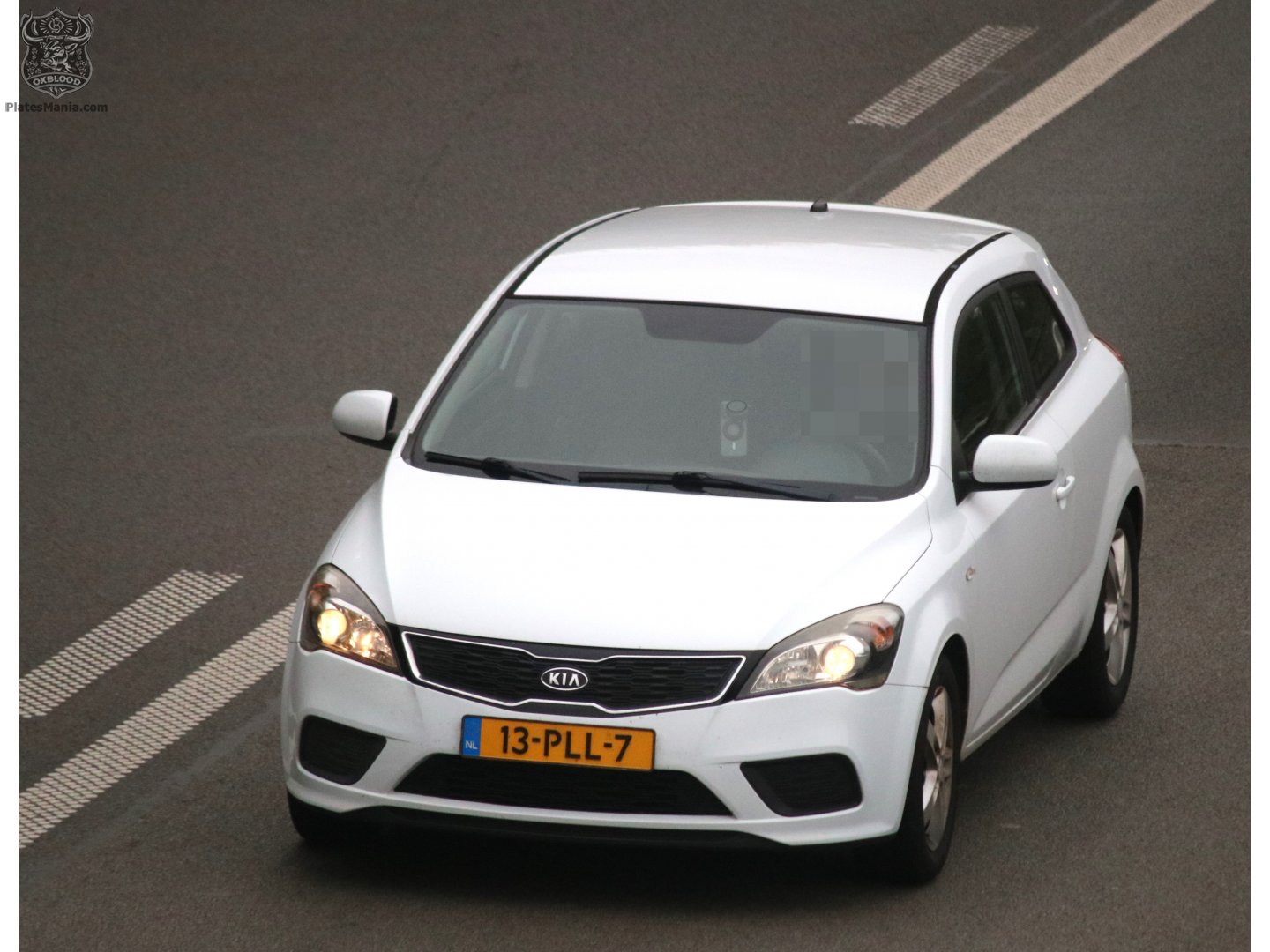 13-PLL-7, Kia Ceed 1st gen pro_cee'd 3-door Hatch (ED), facelift, 2011­–2012